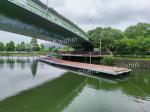 Aluminum Marine Dock Ramps 300mm Freeboard Floating Finger Dock