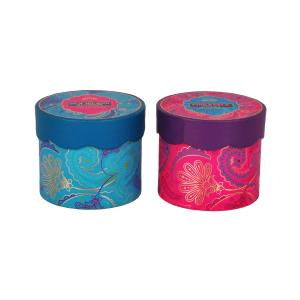 Wholesale Cylinder Shape Cardboard Paper Tube With Gold Hot Foil Stamping OEM from china suppliers