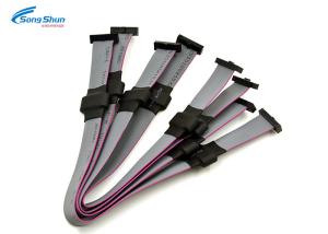 Wholesale Iron Core FC Flat Cable Assembly , 1.27x1.27mm Picth Connector Electronic Ribbon Cable from china suppliers