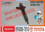 23670-30290 095000-7820 095000-7810 23670-39265 23670-30120 for Toyota 1KD 2KD