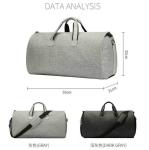 Foldable Sports Duffle Bags Wear Resistant With Shoes Compartment