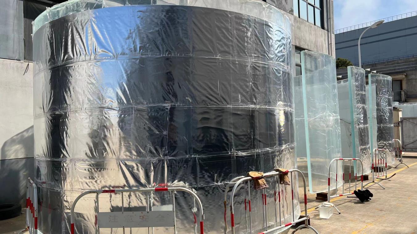 High Surface Hardness Acrylic Outside Swimming Pool with Super Thick Perspex Glass