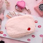 Large Capacity Carry Lipstick Pouch Bag Zipper Beauty Women Bag