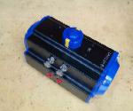 aluminum alloy ø75mm double-acting, pneumatic 1/4 turn rotary actuator