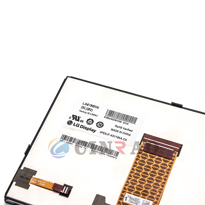 High Performance LCD Car Panel 7.0 '' LG TFT LCD Screen LA070WV6(SL)(02)