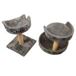 64 Inch 70 Inch 72 Inch Wood Cat Climbing Furniture Luxury Cat Tree Moisture