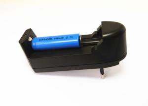 Wholesale 1 Slot Seat Type 14500 Li Ion Battery Charger , Portable Flashlight Battery Charger from china suppliers