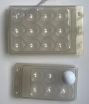 6 Golf Balls Transparent Packaging Plastic Box Paper Gift Box Packaging