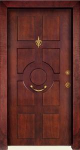 Wholesale Turkey steel wood security armored door from china suppliers