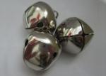 Holiday decorations silver cross jingle bell Holiday decorations silver cross