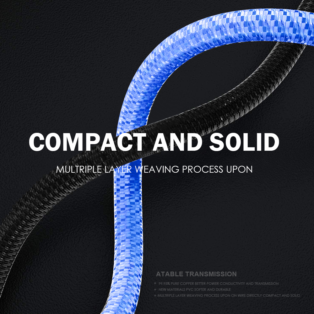 Extension Cord 24 Pin 4+4Pin GPU PCI-E 6+2 pin 6pin Extension Power Cable Kit Sleeved PSU Cable with Cable Comb Black Blue