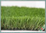 High Wear Resistance Outdoor Artificial Grass Field Green / Apple Green Color