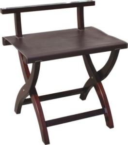 Wholesale Mahogany color Hotel Room Luggage Stand Solid Wood 600*420*H680mm from china suppliers