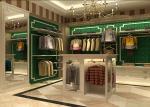 Brand Store Wood And Metal Clothes Display Rack Shelf 1 Year Warranty