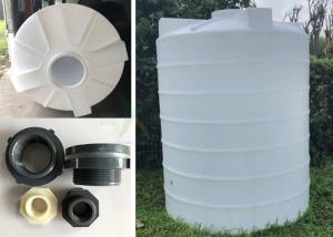 Wholesale 4000LPH Water Treatment Industrial Plastic Water Storage Tanks / Plastic Water Tower Thickening Resistance from china suppliers