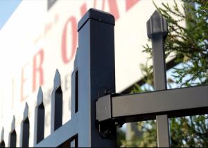 Wholesale powder coated tubular steel fence from china suppliers