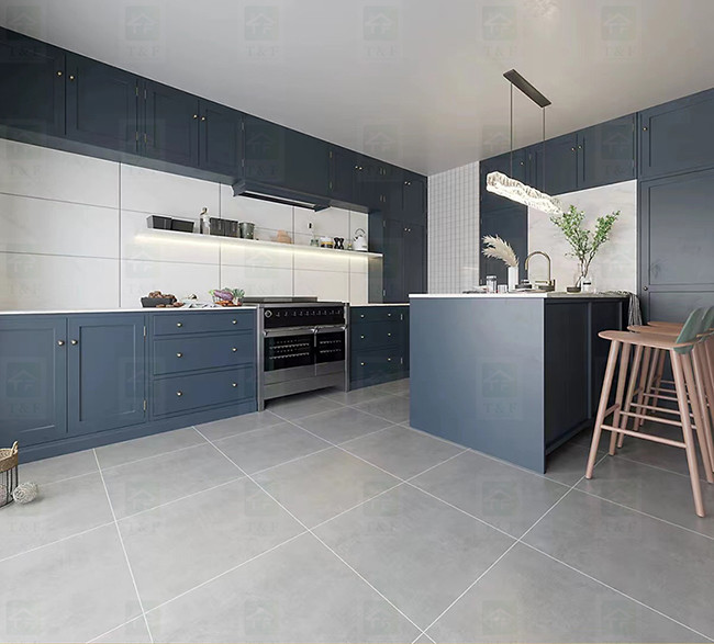 New Style Living Room Tile For Floor 60x60 , Non Slip Matte Porcelain Rustic Floor Tiles
