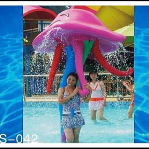 Wholesale Customized Aqua Play, Octopus Spray, Fiberglass Spray Park Equipment For Children from china suppliers