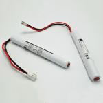 3.6v Emergency Light Ni Cd Battery 0.1C Rechargeable AA 600mah Battery