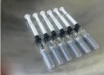 Small Round Tube , Syringe / Eyebrow Pencil Automatic 2-Color UV Screen Printing