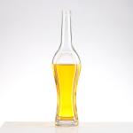 375ml 700ml Square Glass Bottle for Gin Rum Vodka Enhance Your Drinking