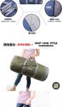 0 . 19Kg Collapsible Luggage Bag , Customized Logo Folding Travel Duffle Bag