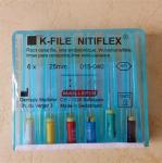 Dental Stainless Steel Endo Rotary Files 21mm Length For Root Canal Therapy