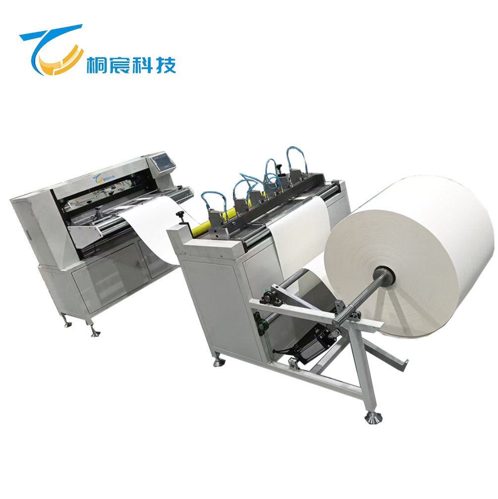 Clapboard Pleating Hepa Glass Fiber Machine Filter Paper Folding Machine with Partition