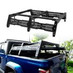 Customized Bike Tailgate Truck Bed Rack Adjustable Roof Mount Long Ladder for