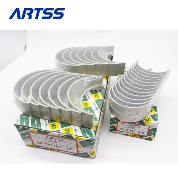 Hot Selling High Quality Diesel Engine NDC 6D108 Main Bearing & Con Rod Bearing