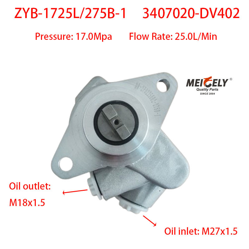 FAW Qingdao 3407020-DV402 Jiefang JH6 Steering Oil Pump