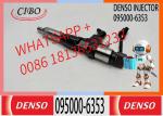 Diesel Engine Fuel Injector 095000-6353 095000-6612 095000-6950 23670-E0051