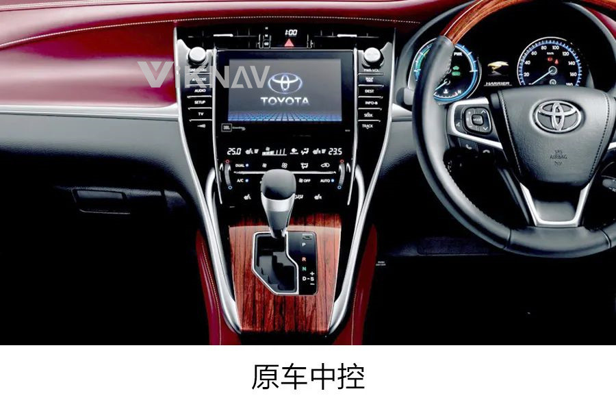 12.1 Inch Android Auto Stereo For 2011- 2017 Toyota Harrier Navigation GPS Multimedia DVD Player Wireless Carplay 4G BT
