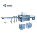 Automatic Plastic Bottle Shrink Wrap Machine Mineral Water Bottle PE Film Heat