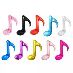Wholesale Wholesal Wedding Birthday Party Mylar Helium 18 inch Music Note Foil Balloons from china suppliers