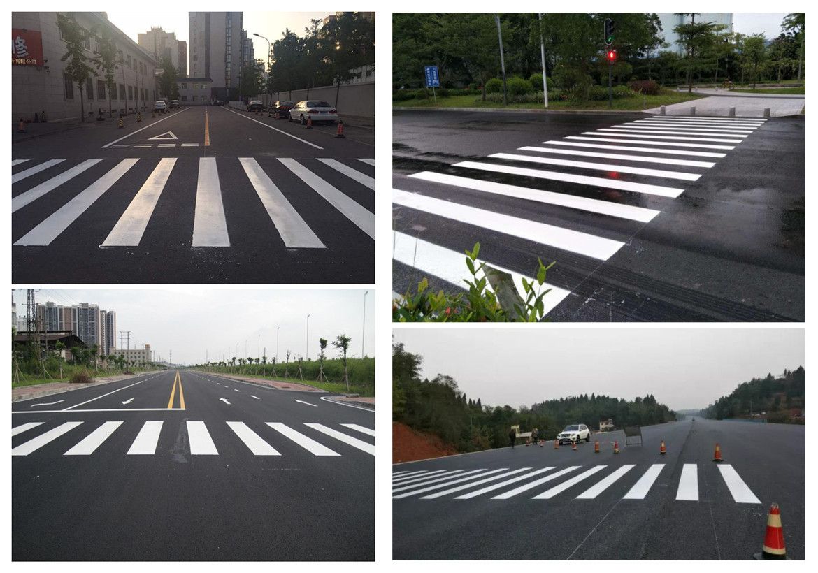 Thermoplastic 25% Glass Beads Hot Melt White Road Marking Paint