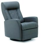 Fabric Cover Tall Back Single Recliner Chair