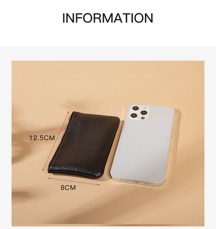 Customizable PU Leather Wallet Purse Handbag for Men and Women in Slim Long Design