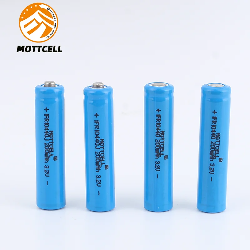 14430 10440 Lifepo4 Lithium Battery Cell 3.2V 250mAh - 550mAh With UL CB CQC