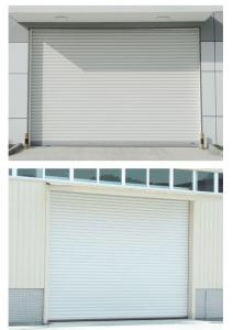 Wholesale 12X12m Exterior Steel Roller Shutter Door Metal Automatic Strong Windproof from china suppliers