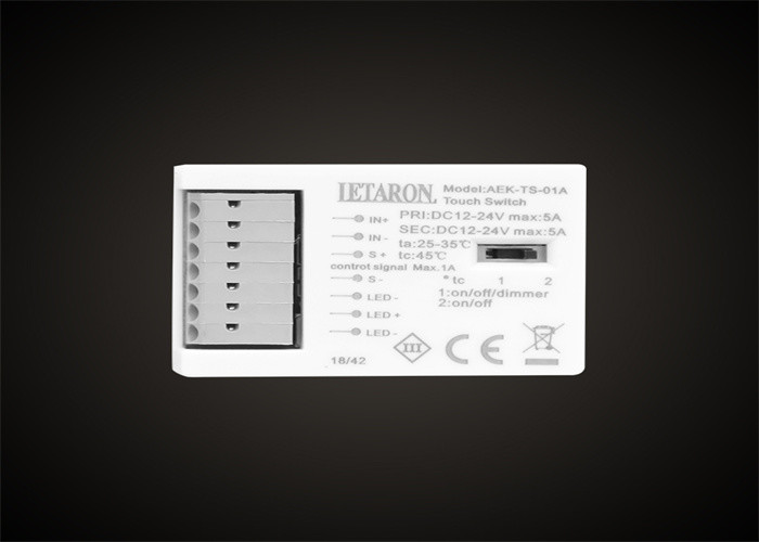 Mirror Lighting Touch Switch For Led Lights With TUV CE Certification