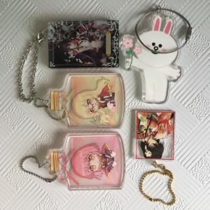 Wholesale Personalized Laser Cut Anime Figure Keychain With Logo Printed from china suppliers