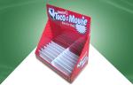 Red Cardboard Countertop Displays Cardboard Tabletop Display Box for Adult