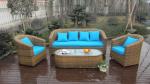 5pcs outdoor wicker garden rattan sofa set high-end quality rattan sofa