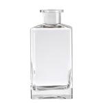 500ml Frosted Glass Bottle for Industrial Home Decoration Liquor Bottle