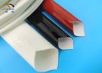 Electric Wires Varnished Silicone Fiberglass Sleeving / Fiber Glass Insulation