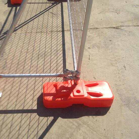 Temporary Fencing panels clip and foot for sale 2000mm x 2200mm ,2100mm x 2400mm temp fence security  construction fence