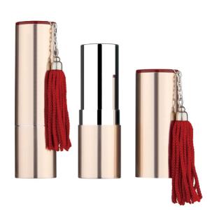 Wholesale Round lipstick case, aluminium lipstick container,with top plate,,lipstick tube,metal lipstick package from china suppliers