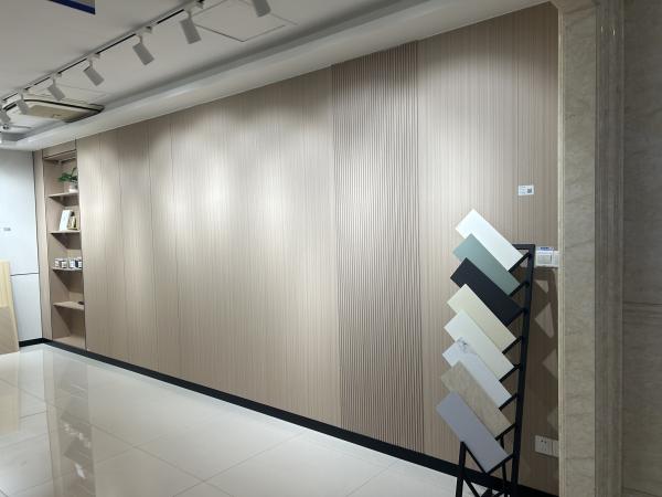 4'x8' Office Showroom 0.5mm Micro Perforated Acousitc Wood Panels Sound