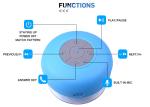 Custom Waterproof Wireless Bluetooth Speakers / Sucker Wireless Speaker For